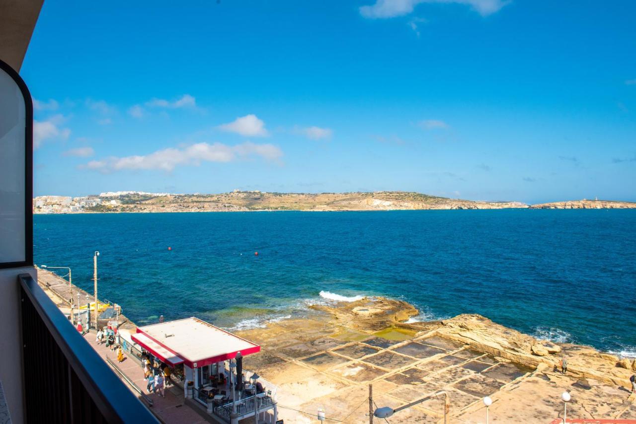 Islet Promenade Seafront 1 Bedroom Apartment With Sea View Balcony By Getawaysmalta San Pawl il-Baħar Zewnętrze zdjęcie