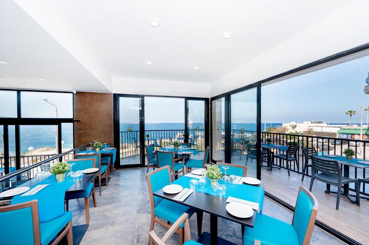 Islet Promenade Seafront 1 Bedroom Apartment With Sea View Balcony By Getawaysmalta San Pawl il-Baħar Zewnętrze zdjęcie