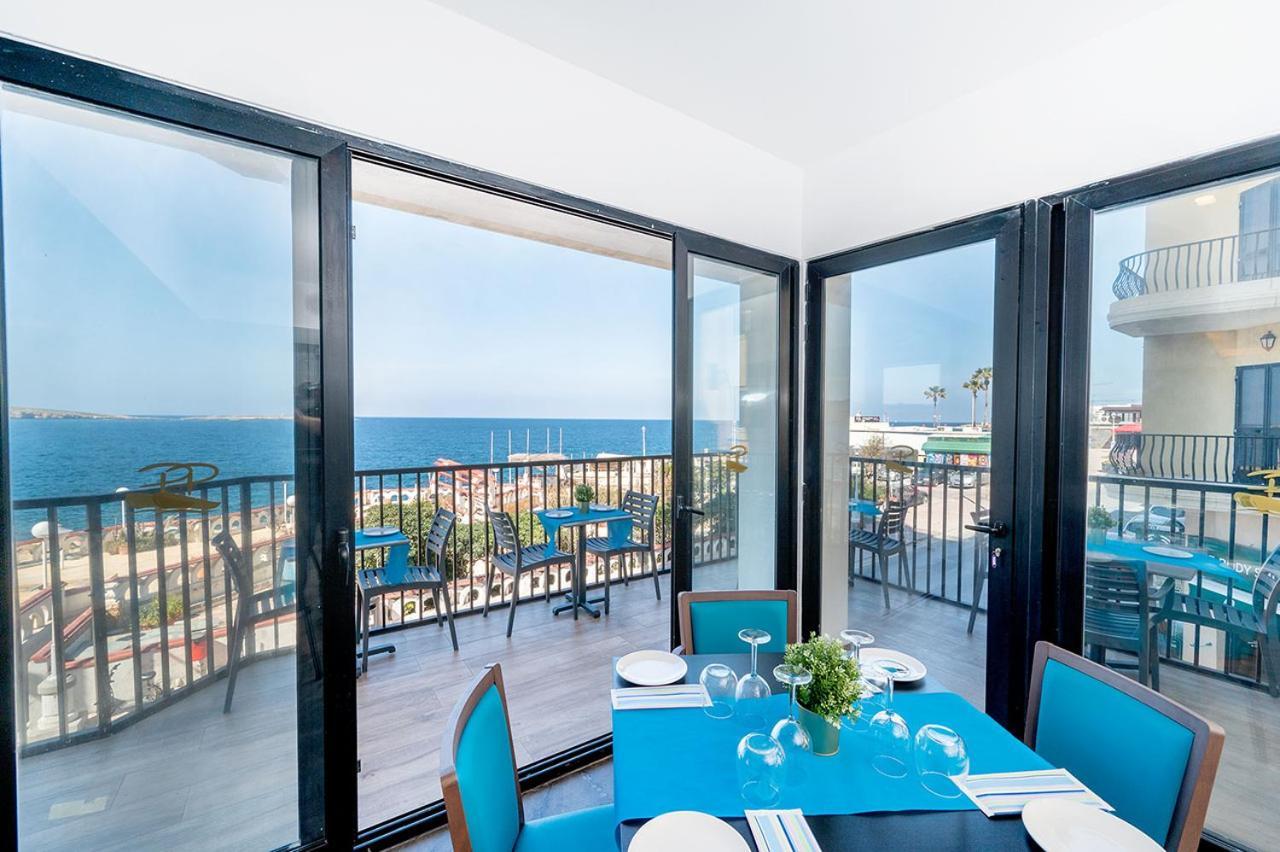 Islet Promenade Seafront 1 Bedroom Apartment With Sea View Balcony By Getawaysmalta San Pawl il-Baħar Zewnętrze zdjęcie